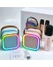 Мини караоке Bluethooth RGB тонколона с 2 микрофона