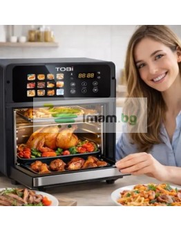 Дигитален фритюрник с горещ въздух 16L 2400W TOBI