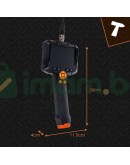 Безжичен ендоскоп с 5 м кабел, Full HD, IP67 и 8 LED инспекционна камера за диагностика