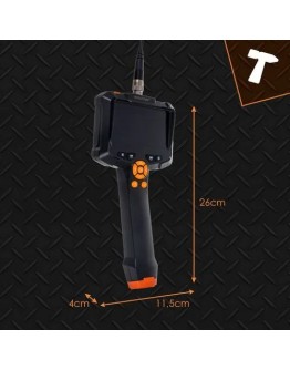 Безжичен ендоскоп с 5 м кабел, Full HD, IP67 и 8 LED инспекционна камера за диагностика