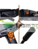 Безжичен ендоскоп с 5 м кабел, Full HD, IP67 и 8 LED инспекционна камера за диагностика