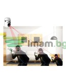 WIFI IP камера въртящ се електронен бебефон с HD изображение и двупосочно аудио
