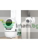 WIFI IP камера въртящ се електронен бебефон с HD изображение и двупосочно аудио