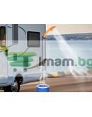 Преносим външен душ с електрическа помпа 2200 mAh