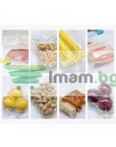 Вакуум пликове на ролка надеждна защита за храна 2 размера