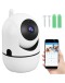 WIFI IP камера въртящ се електронен бебефон с HD изображение и двупосочно аудио