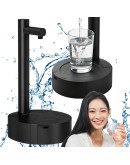 Безжичен диспенсър за вода с бутонн автоматична помпа за бутилка USB-C 1800 mAh