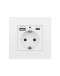 Електрически контакт 16A с USB и Type-C 250V 3500W