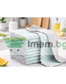 Кухненски кърпи от микрофибър 10 бр абсорбиращи кърпи за стъкло, съдове и плотове