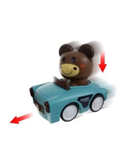 Сензорна играчка Количка с животни 4в1 за деца